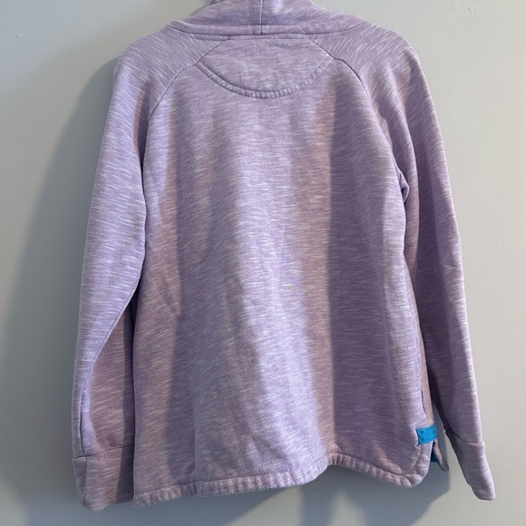 The Black Dog Light Purple Cowl Neck Sweater - Picture 6 of 6